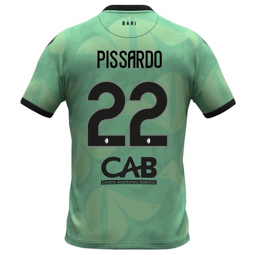 ילדים מרקו פיסארדו #22 ירוק ים כהה חולצת שוער 2025/26 חולצה קצרה