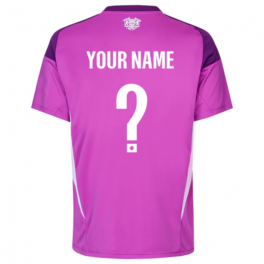 ילדים פ.צ. קופנהגן לבן סגול לילך חולצת שוער 2025/26 חולצה קצרה