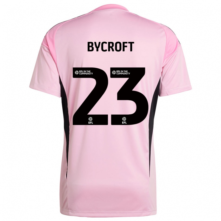 ילדים ג'ק ביקרופט #23 שחור ורוד חולצת שוער 2025/26 חולצה קצרה