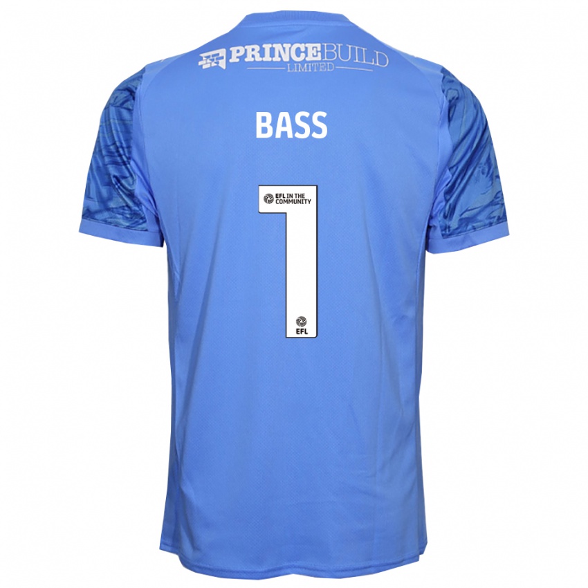 ילדים אלכס באס #1 כחול דודג'ר חולצת שוער 2025/26 חולצה קצרה