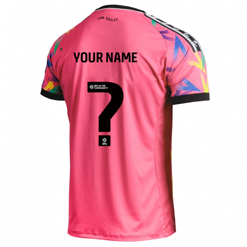 ילדים ניופורט קאונטי מג'נטה חולצת שוער 2025/26 חולצה קצרה