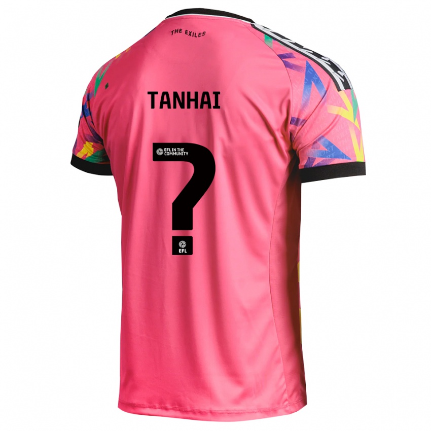 ילדים Cassius Tanhai #0 מג'נטה חולצת שוער 2025/26 חולצה קצרה