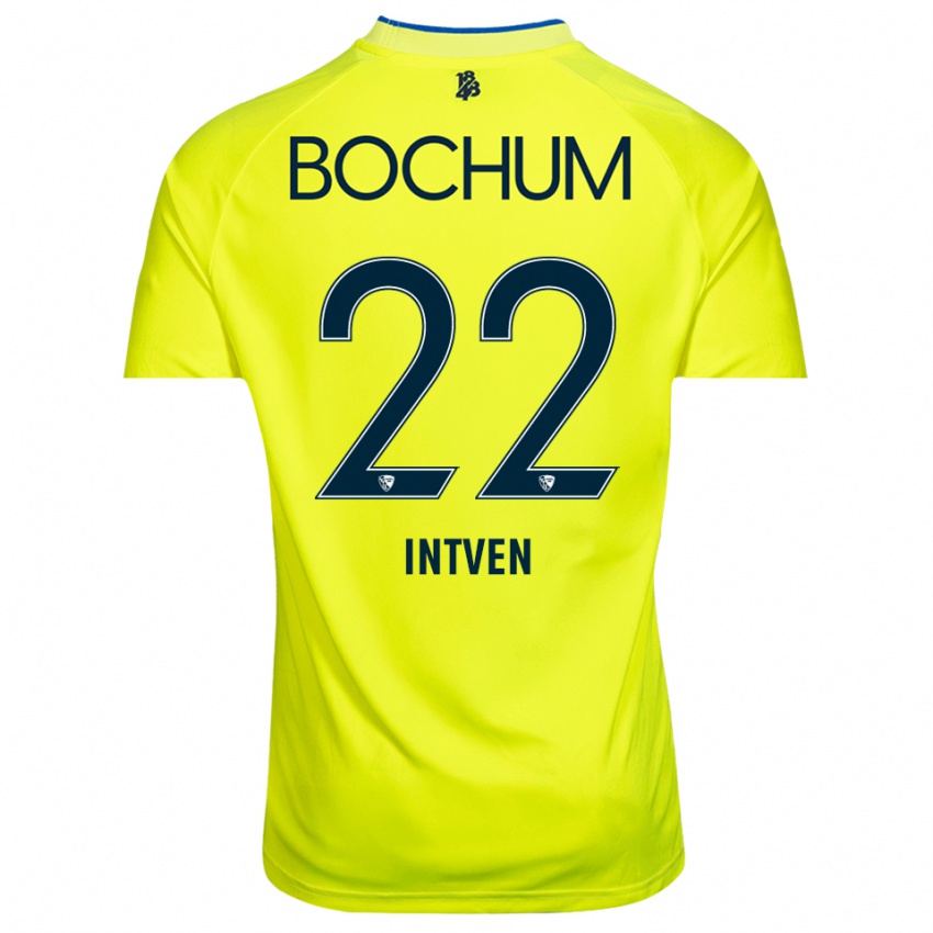 ילדים נואל-אטיין אינטוון #22 ירוק צהוב חולצת שוער 2025/26 חולצה קצרה