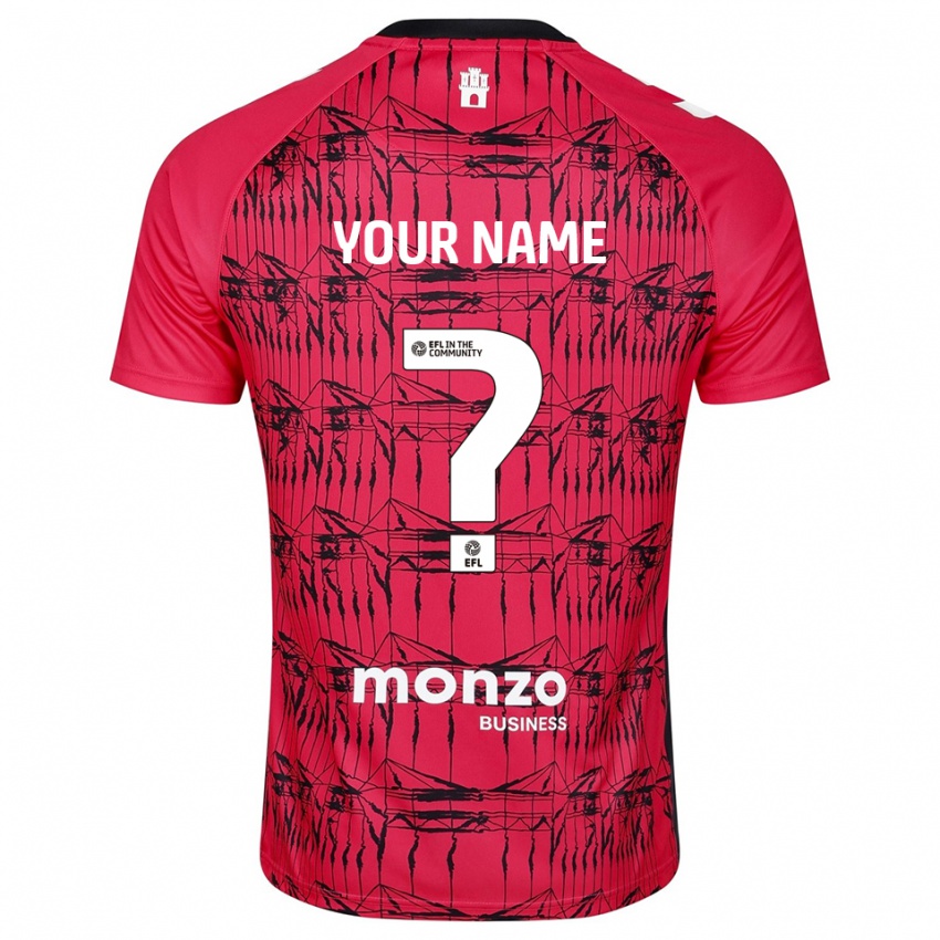 ילדים קובנטרי סיטי לבן אדום חולצת שוער 2025/26 חולצה קצרה