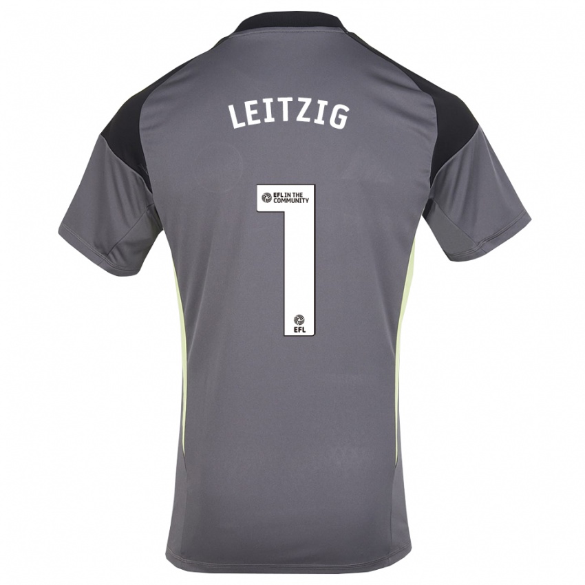 ילדים ג'נינה ליציג #1 לבן אפור חולצת שוער 2025/26 חולצה קצרה