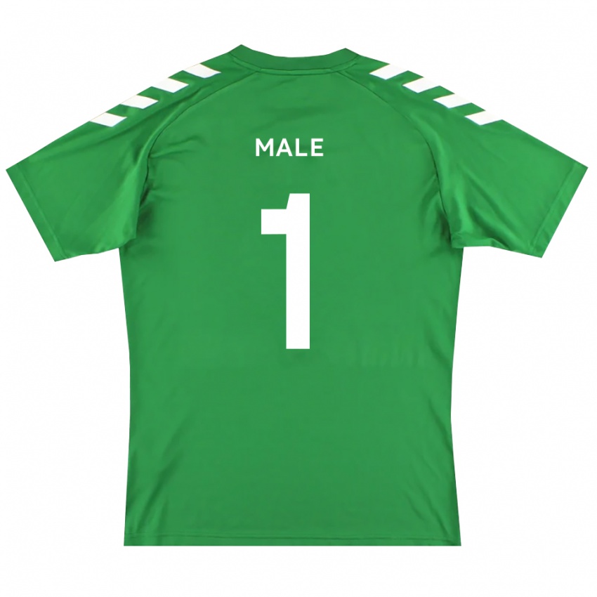 ילדים הריסון דארן מייל #1 לבן ירוק חולצת שוער 2025/26 חולצה קצרה