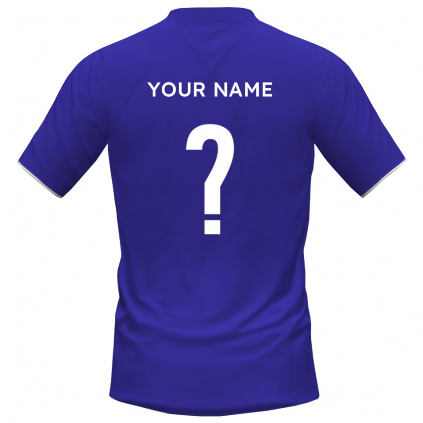 ילדים סקאנת'ורפ יונייטד כחול מלכותי חולצת שוער 2025/26 חולצה קצרה