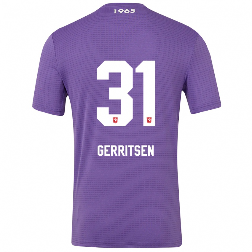 ילדים יאניק חריטסן #31 סגול בינוני חולצת שוער 2025/26 חולצה קצרה