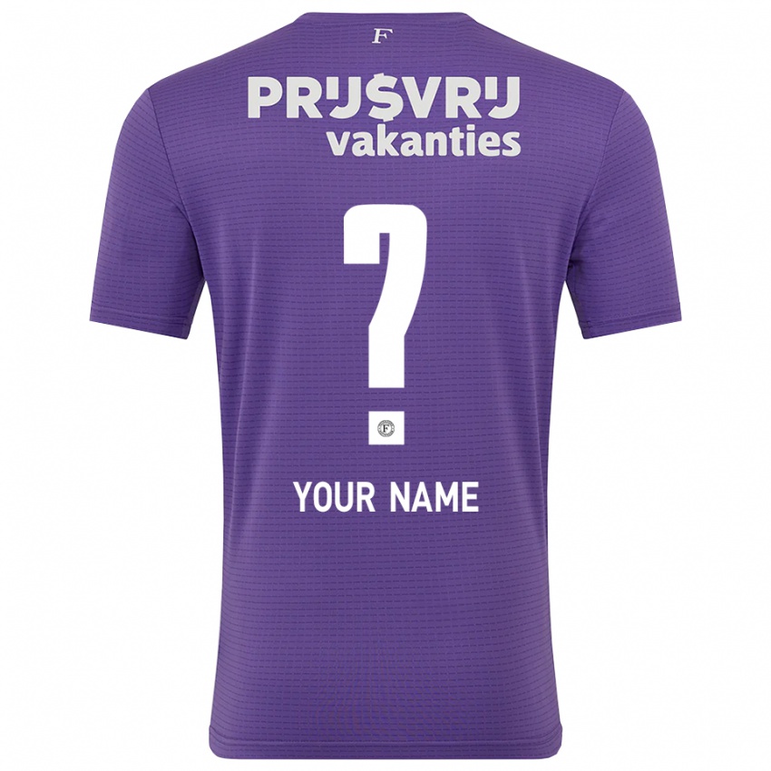 ילדים פיינורד סגול לבן חולצת שוער 2025/26 חולצה קצרה