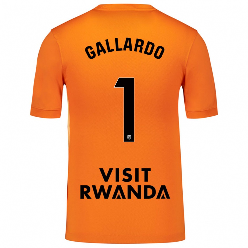 ילדים לולה גאיארדו #1 כתום שחור חולצת שוער 2025/26 חולצה קצרה