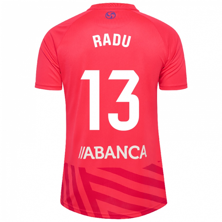 ילדים יונוץ ראדו #13 אדום לבן חולצת שוער 2025/26 חולצה קצרה