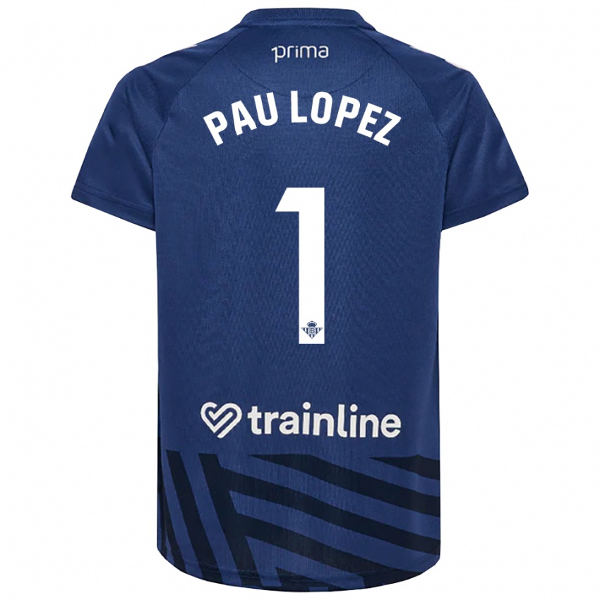 ילדים פאו לופס #1 כחול מלכותי לבן חולצת שוער 2025/26 חולצה קצרה