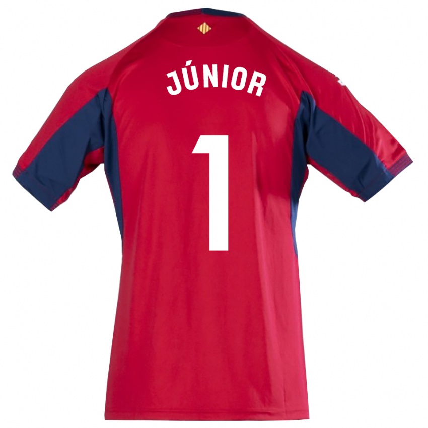 ילדים לואיז ג׳וניור #1 כחול מלכותי אדום חולצת שוער 2025/26 חולצה קצרה