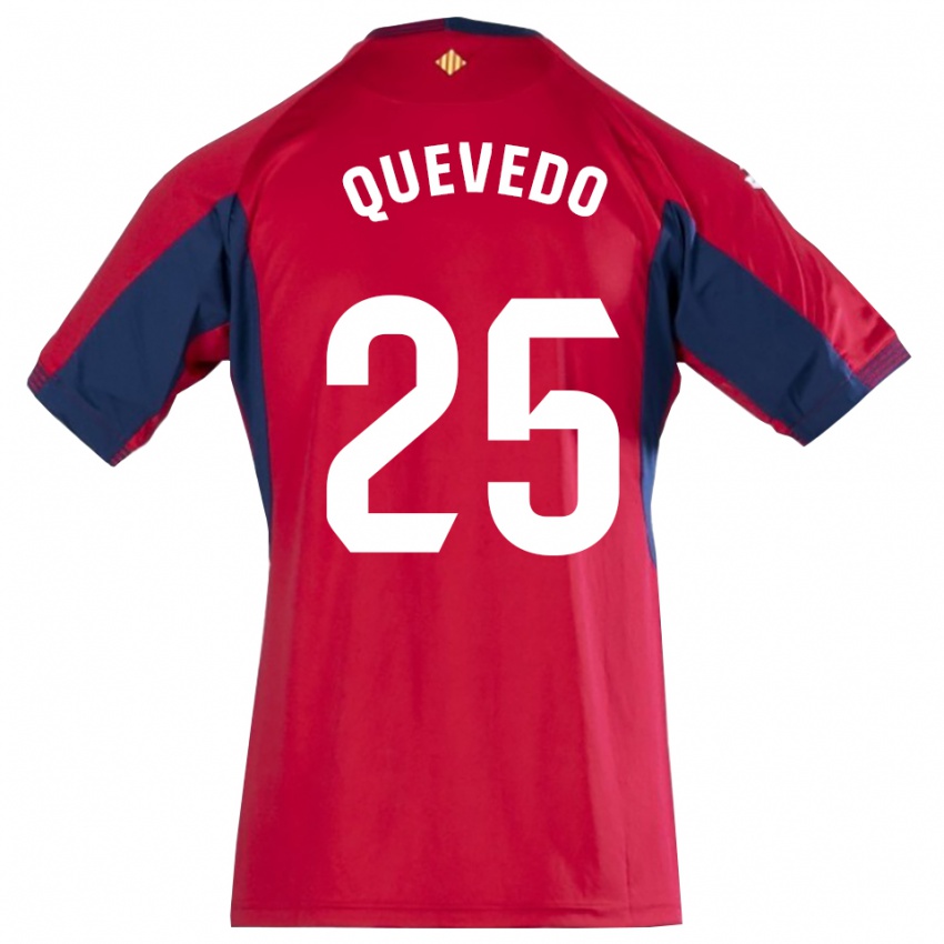 ילדים אלכס קווידו #25 כחול מלכותי אדום חולצת שוער 2025/26 חולצה קצרה