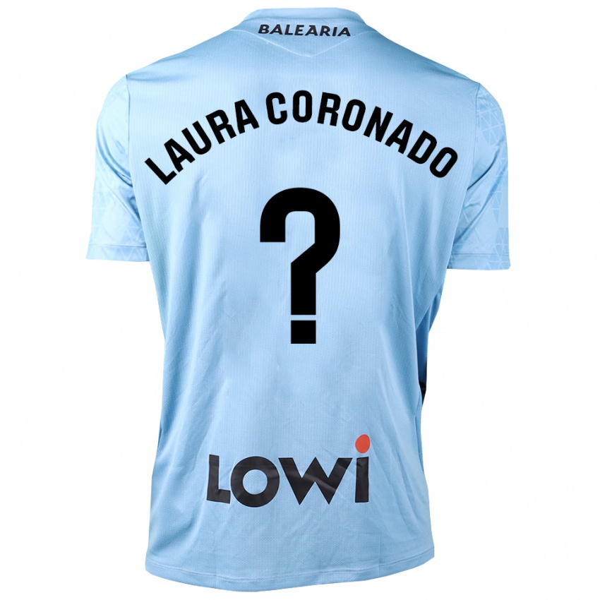 ילדים לאורה קורונדו וילצ׳ס #0 כחול בהיר שחור חולצת שוער 2025/26 חולצה קצרה