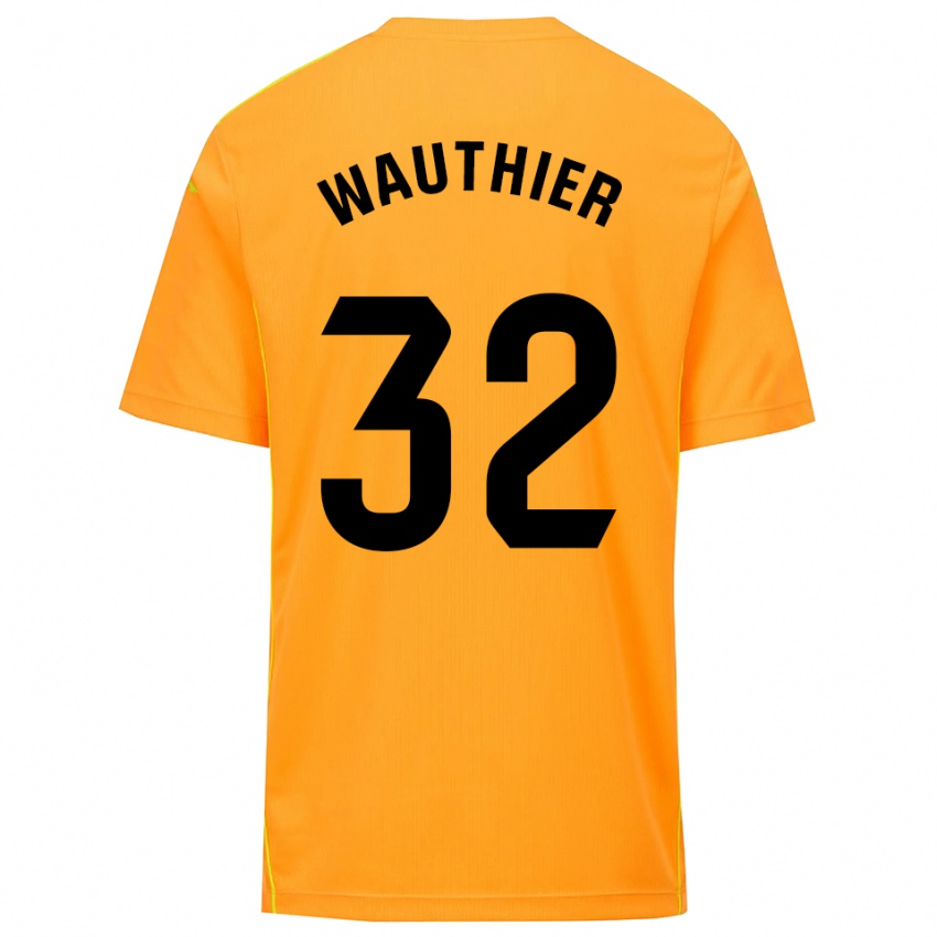 ילדים הוגו ווטייה גורג׳ון #32 כתום שחור חולצת שוער 2025/26 חולצה קצרה