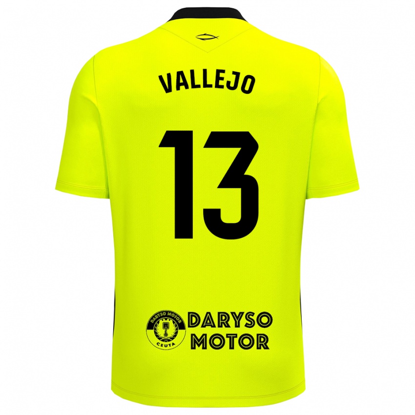 ילדים גיירמו ואייחו דלגאדו #13 ירוק צהוב שחור חולצת שוער 2025/26 חולצה קצרה