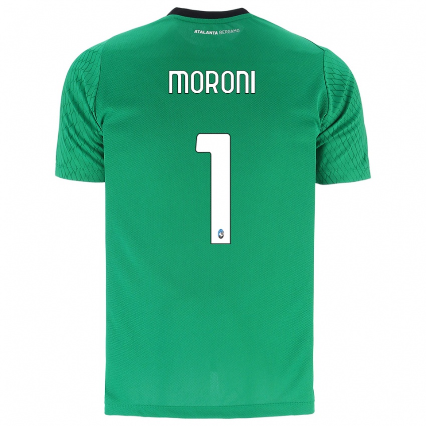 ילדים Tommaso Moroni #1 ירוק אזמרגד חולצת שוער 2025/26 חולצה קצרה