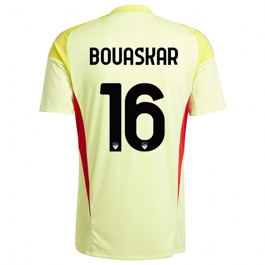 ילדים Slim Bouaskar #16 כתום צהוב בהיר חולצת שוער 2025/26 חולצה קצרה