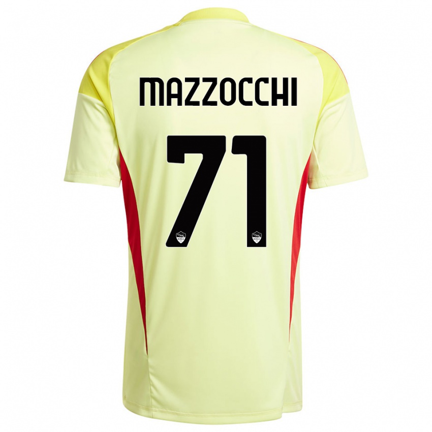 ילדים ג'וליה מאצוקי #71 כתום צהוב בהיר חולצת שוער 2025/26 חולצה קצרה