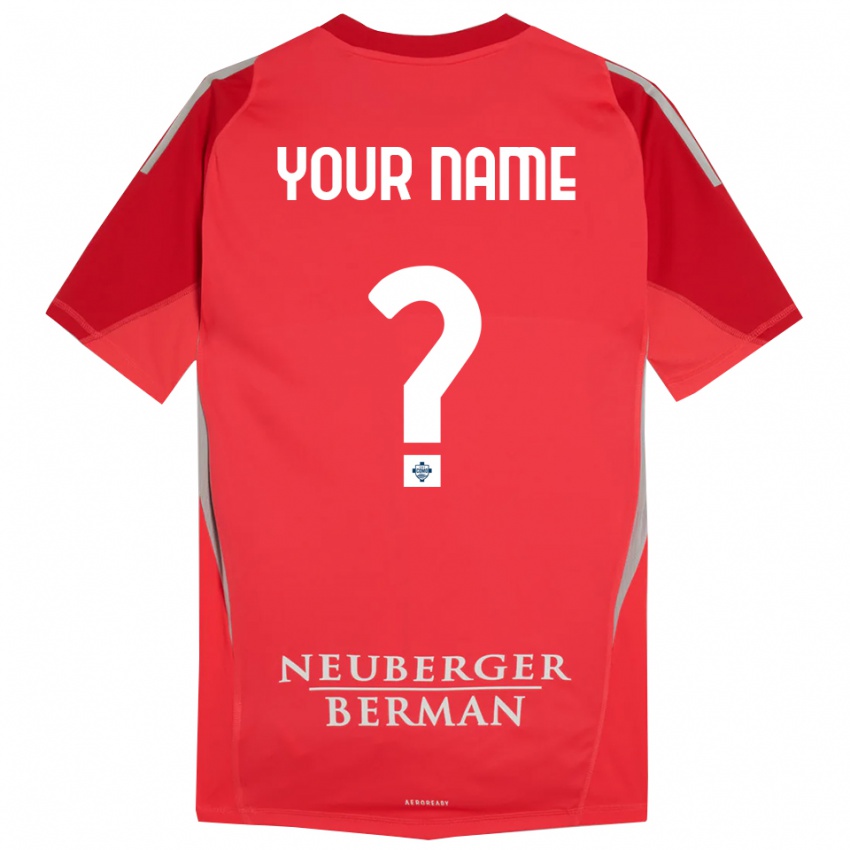 ילדים קומו 1907 אפור אדום חולצת שוער 2025/26 חולצה קצרה