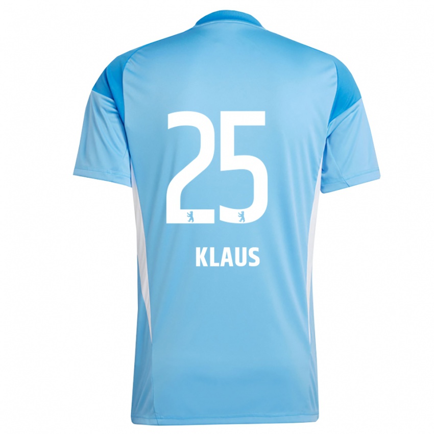 ילדים קרל קלאוס #25 שחור כחול חולצת שוער 2025/26 חולצה קצרה