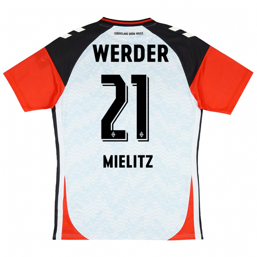 ילדים סבסטיאן מיליץ #21 צהוב אדום שחור חולצת שוער 2025/26 חולצה קצרה