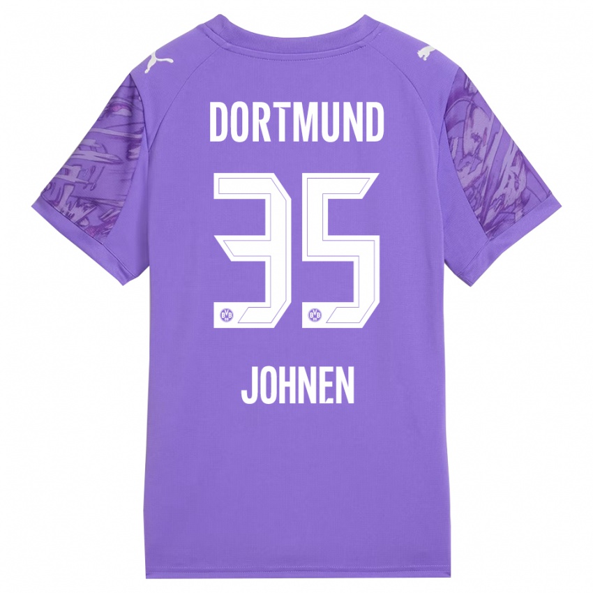 ילדים מרסל יונן #35 לבן לילך חולצת שוער 2025/26 חולצה קצרה