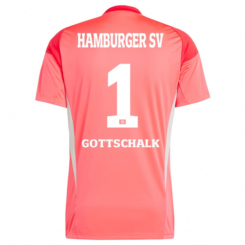 ילדים ג'ורי גוטשלק #1 כתום אדום חולצת שוער 2025/26 חולצה קצרה