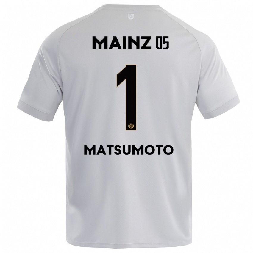 ילדים ממיקו מטסומוטו #1 כחול אפור בהיר חולצת שוער 2025/26 חולצה קצרה