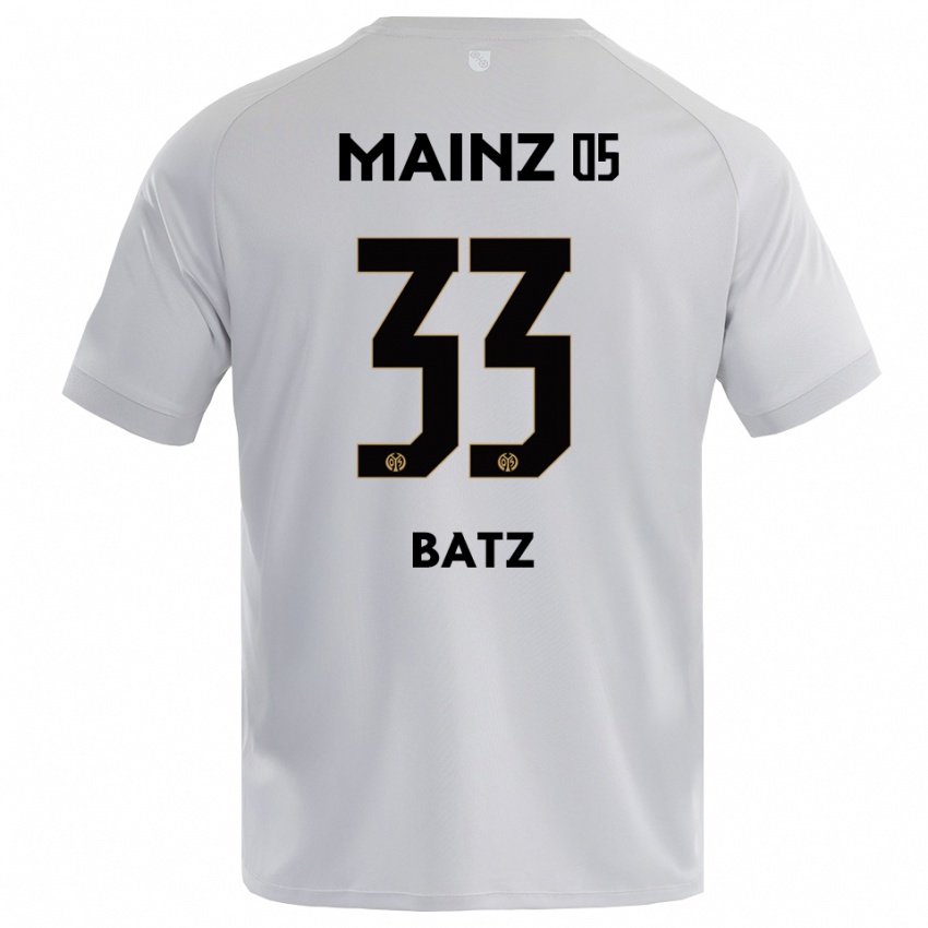 ילדים דניאל בץ #33 כחול אפור בהיר חולצת שוער 2025/26 חולצה קצרה