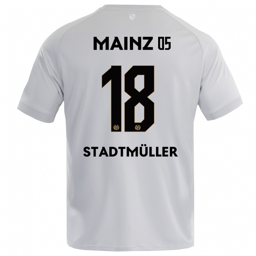 ילדים אליאס שטאדטמילר #18 כחול אפור בהיר חולצת שוער 2025/26 חולצה קצרה