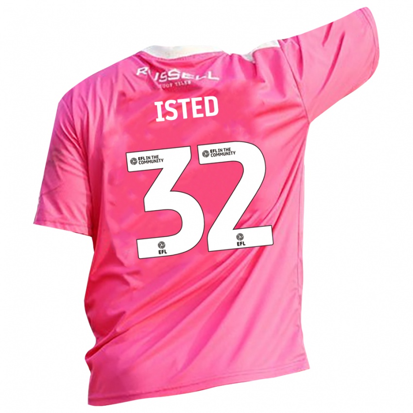 גברים ארי איסטד #32 ורוד רוז חולצת שוער 2025/26 חולצה קצרה