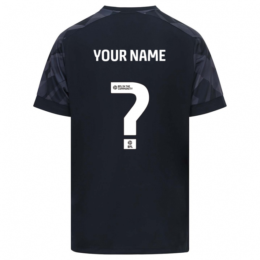 גברים קארדיף סיטי שחור לבן חולצת שוער 2025/26 חולצה קצרה