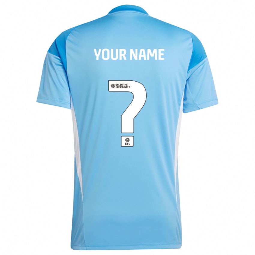 גברים אקסטר סיטי כחול שמיים חולצת שוער 2025/26 חולצה קצרה