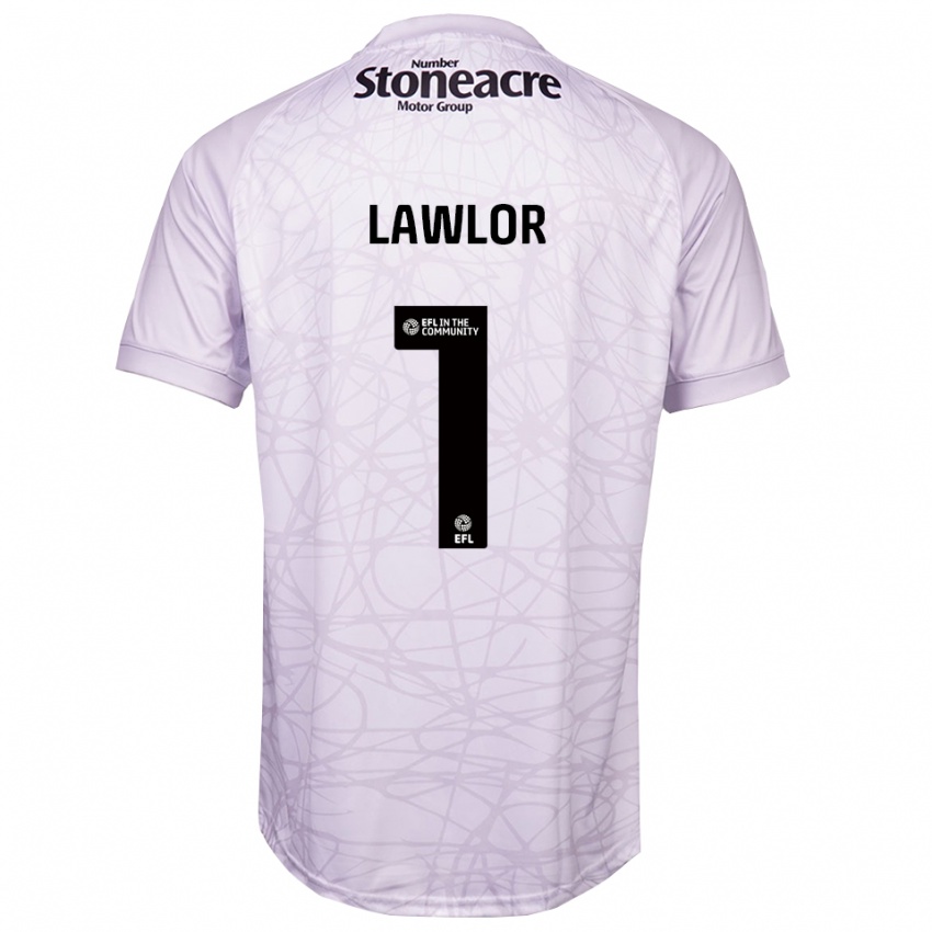 גברים איאן לאולור #1 אפור בהיר שחור חולצת שוער 2025/26 חולצה קצרה