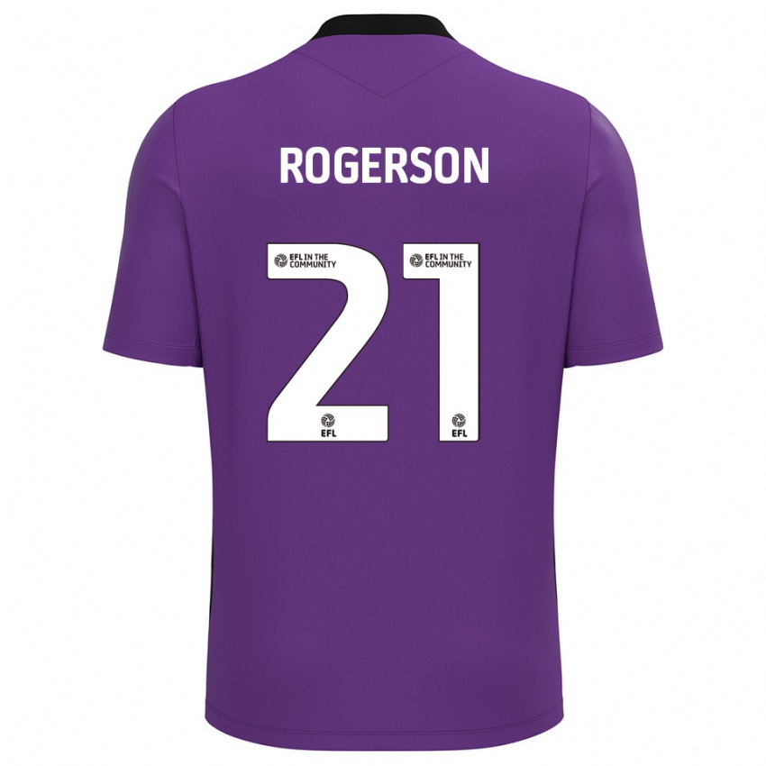 גברים James Rogerson #21 אינדיגו חולצת שוער 2025/26 חולצה קצרה