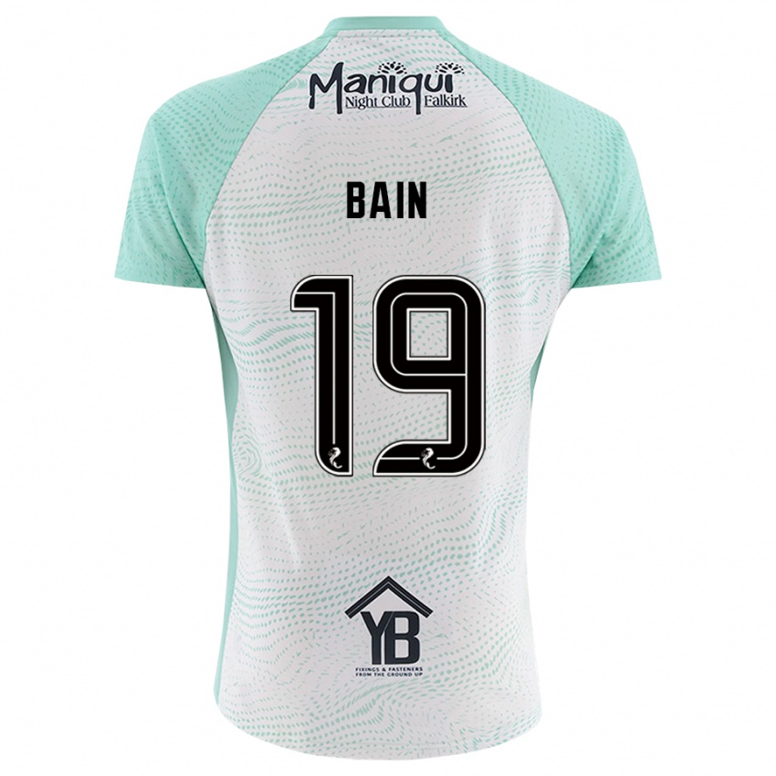 גברים סקוט ביין #19 שחור לבן חולצת שוער 2025/26 חולצה קצרה