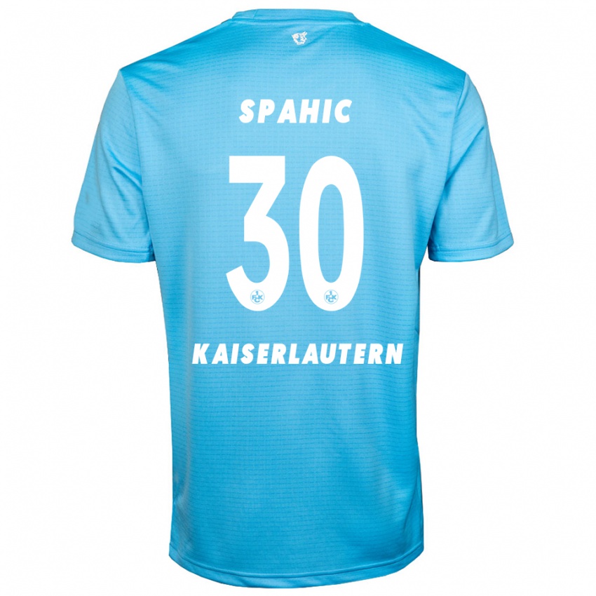 גברים אבדו ספאהיץ׳ #30 תכלת לבן חולצת שוער 2025/26 חולצה קצרה