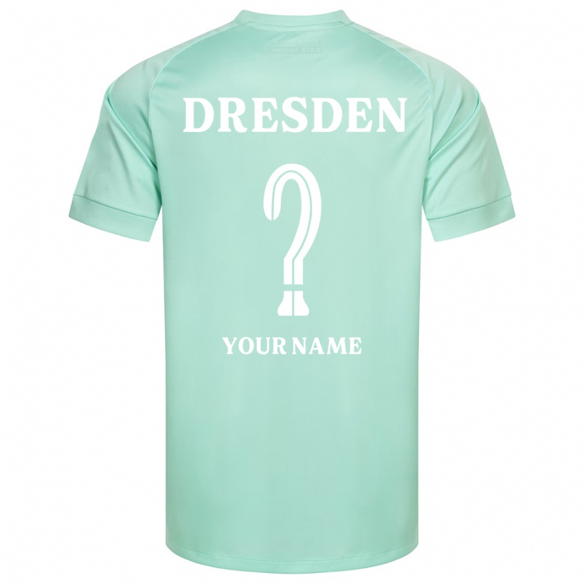 גברים דינמו דרזדן ירוק בהיר לבן חולצת שוער 2025/26 חולצה קצרה