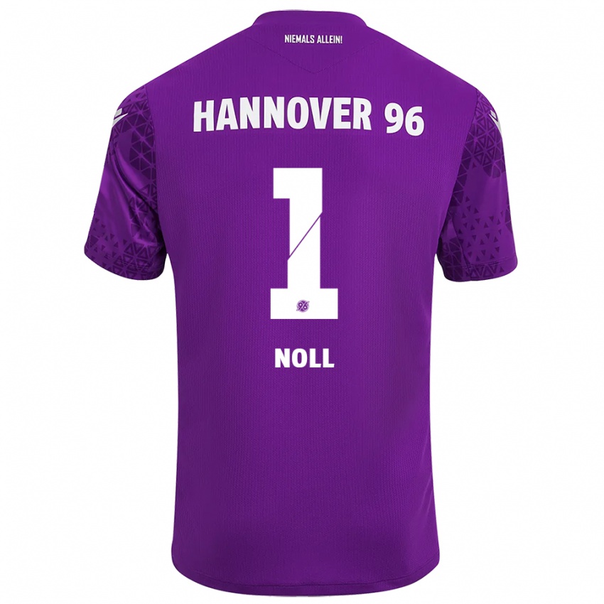 גברים נהואל נול #1 סגול לבן חולצת שוער 2025/26 חולצה קצרה