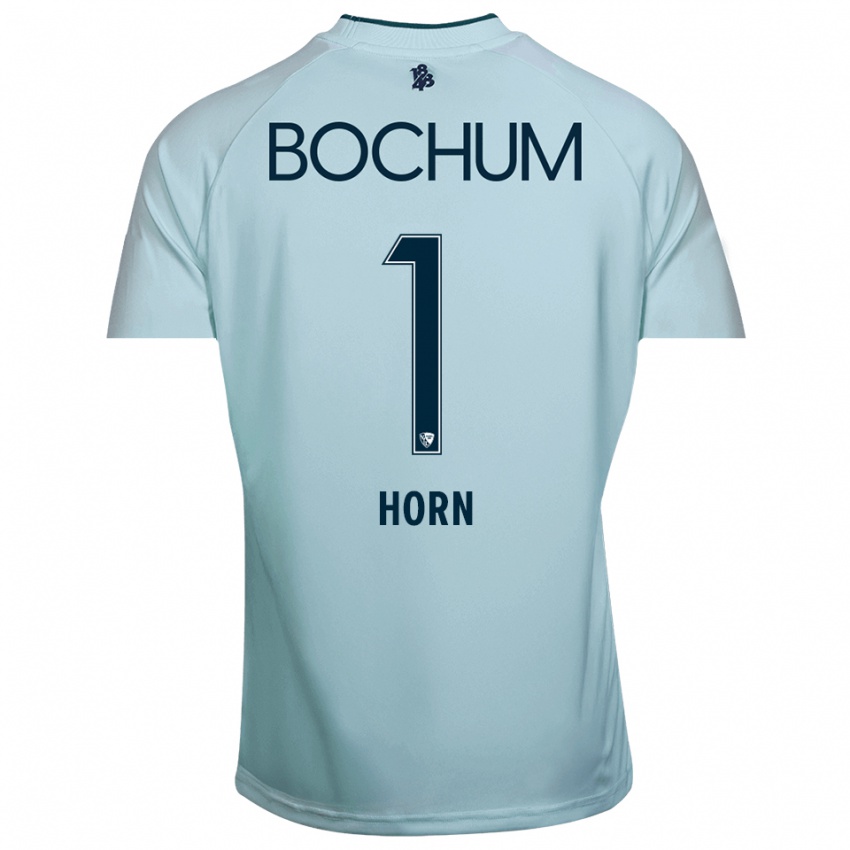 גברים טימו הורן #1 ציאן-כחול חולצת שוער 2025/26 חולצה קצרה