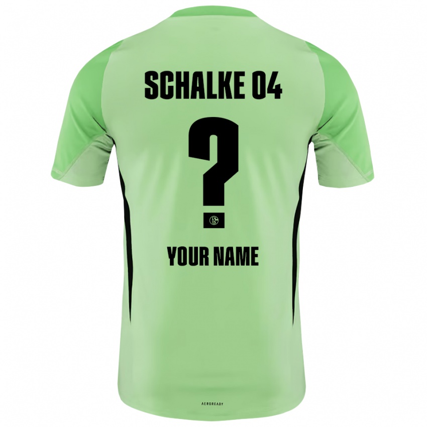 גברים שאלקה 04 ירוק בהיר שחור חולצת שוער 2025/26 חולצה קצרה