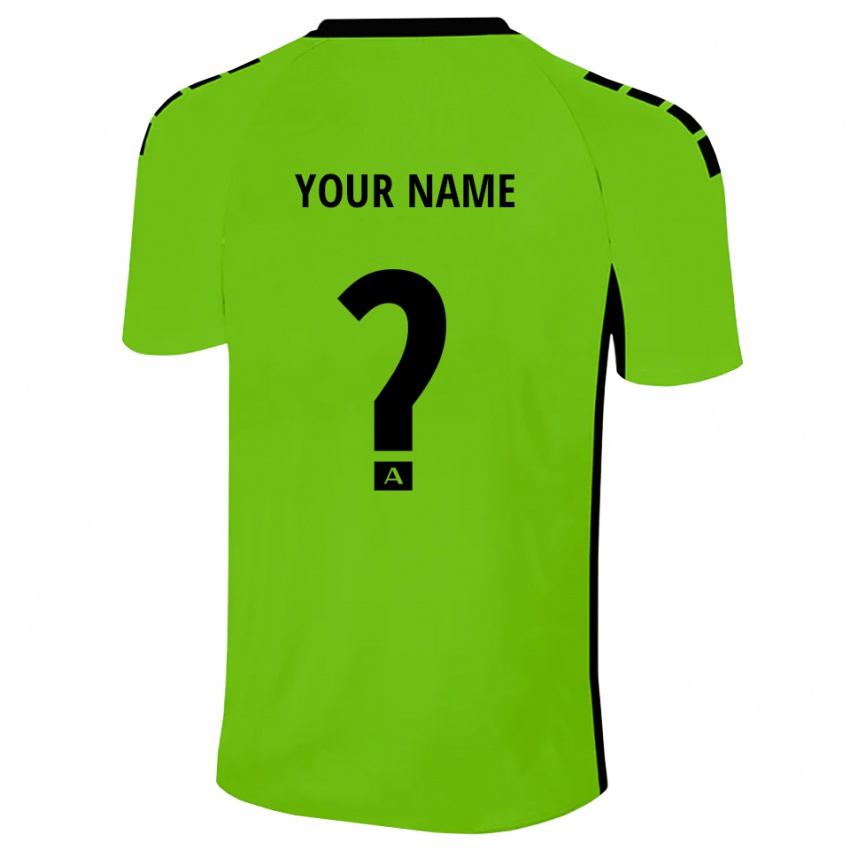 גברים אלמניה אאכן ירוק דשא שחור חולצת שוער 2025/26 חולצה קצרה