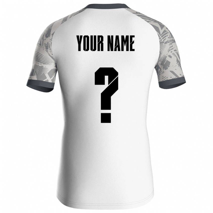 גברים רוט-וייס אסן אפור לבן חולצת שוער 2025/26 חולצה קצרה