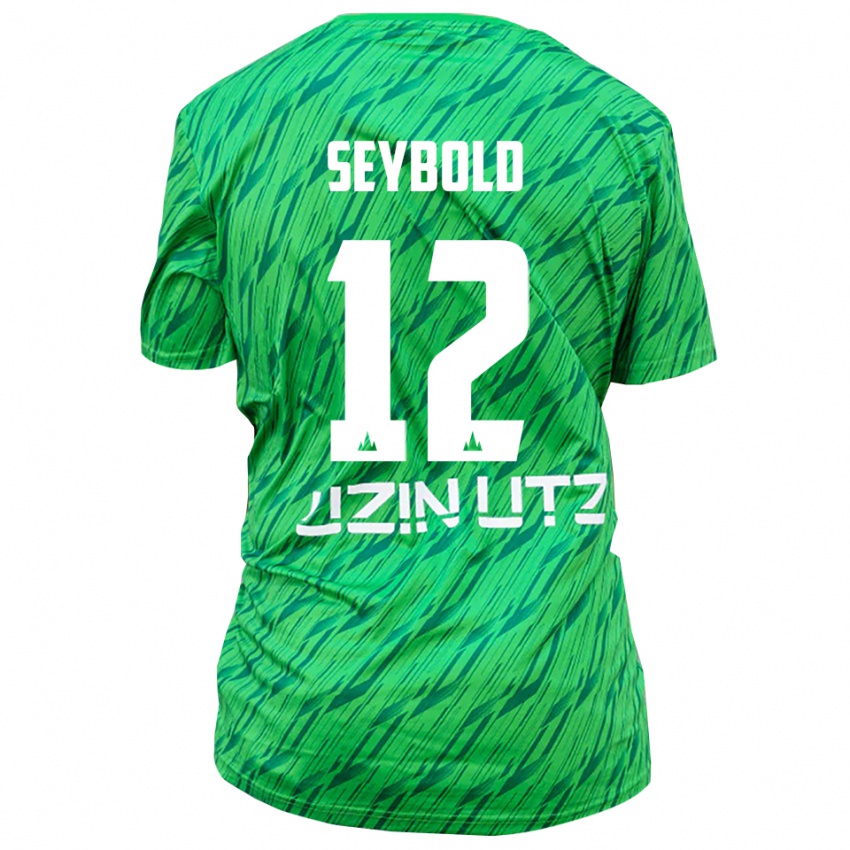 גברים מרווין סייבולד #12 ירוק אדום חולצת שוער 2025/26 חולצה קצרה