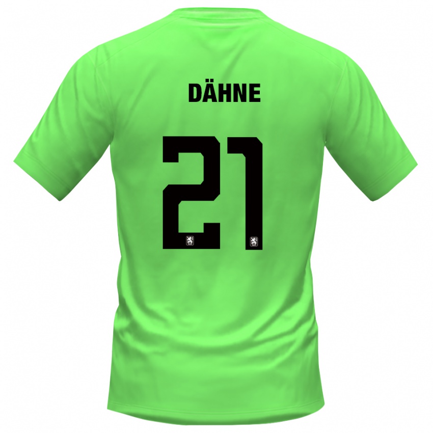 גברים תומאס דנה #21 ירוק אביב חולצת שוער 2025/26 חולצה קצרה