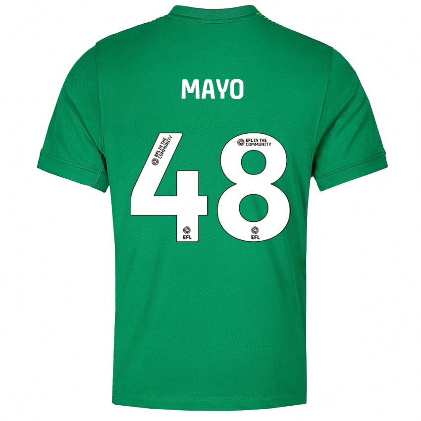 גברים בראדלי פול מאיו #48 ירוק לבן חולצת שוער 2025/26 חולצה קצרה