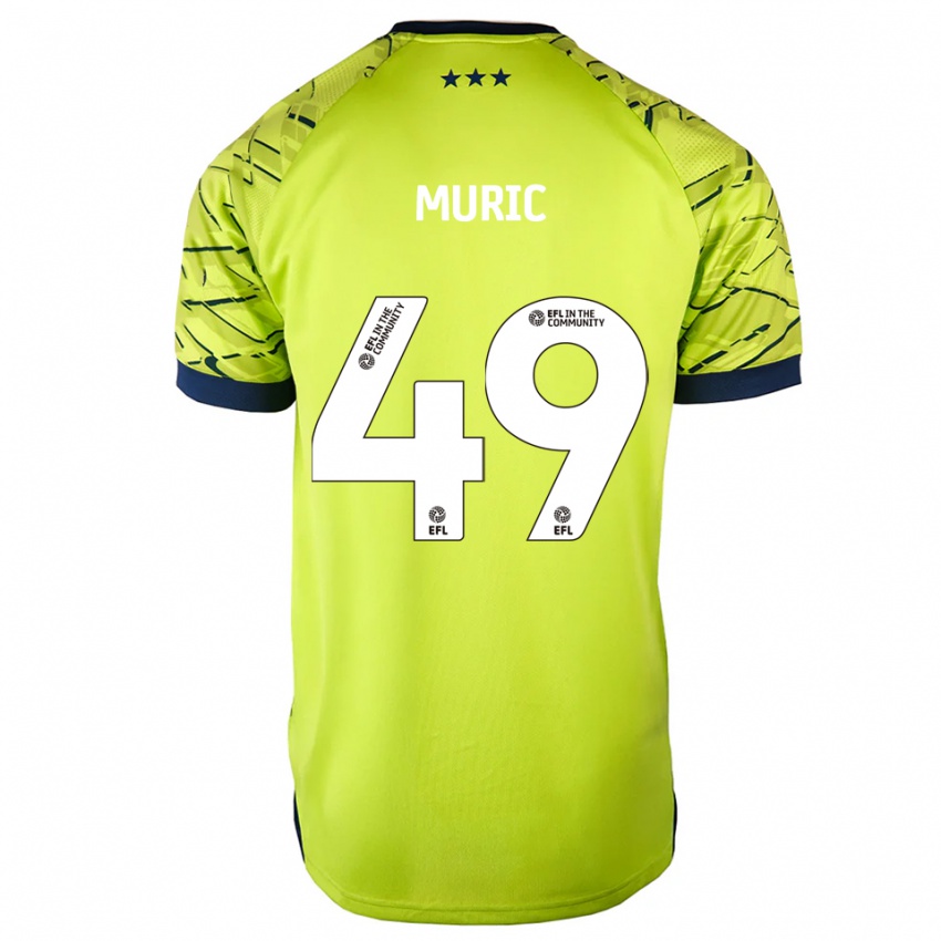 גברים ארייאנט מוריץ' #49 ירוק צהוב חולצת שוער 2025/26 חולצה קצרה