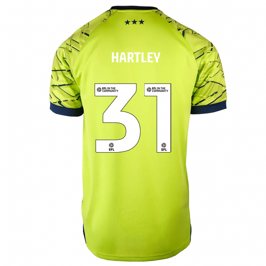 גברים Laura Hartley #31 ירוק צהוב חולצת שוער 2025/26 חולצה קצרה